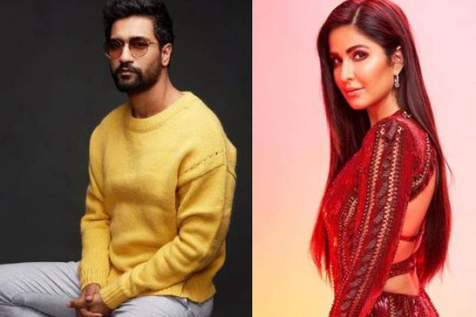 Vicky Kaushal and Katrina Kaif