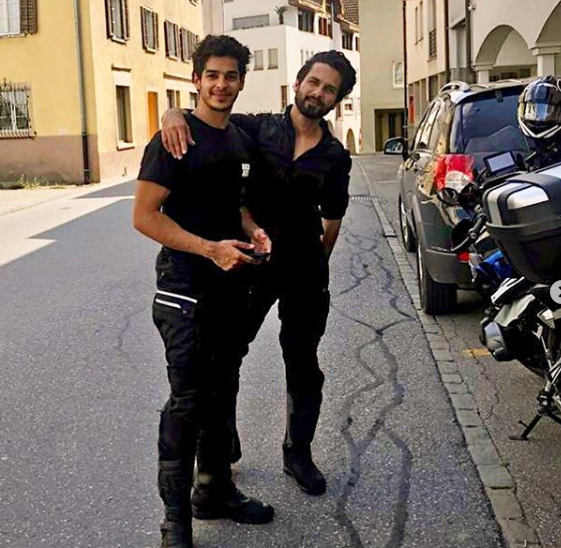 Shahid Kapoor and Ishaan