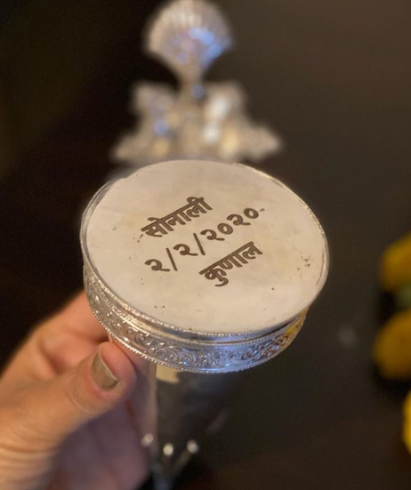 Sonali Kulkarni and Kunal Benodekar