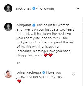 Priyanka Chopra Nick Jonas