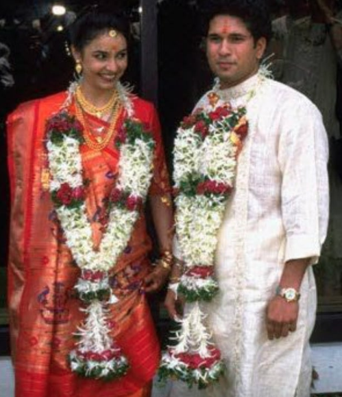 Sachin Tendulkar and Anjali Tendulkar
