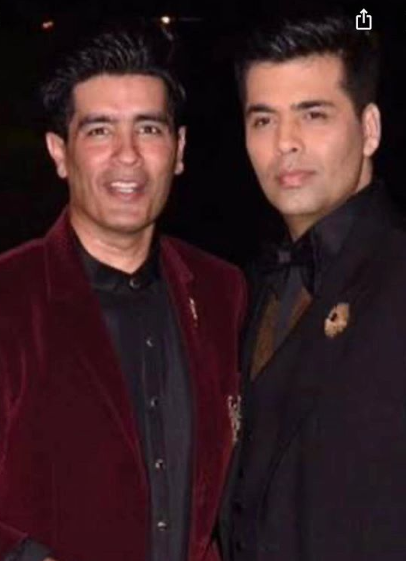 Manish Malhotra and Karan Johar