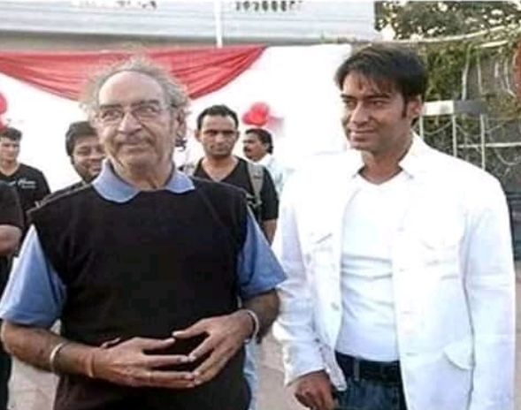 Ajay Devgn and Veeru Devgan 