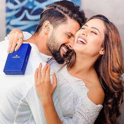 Ravi Dubey and Sargun Mehta