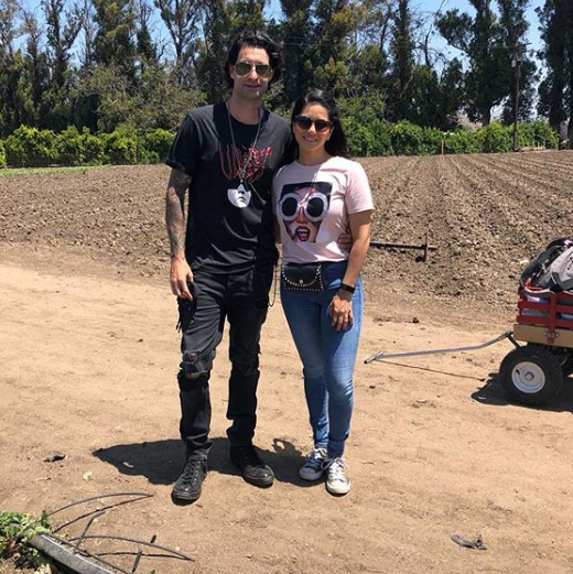 Sunny Leone and Daniel Weber