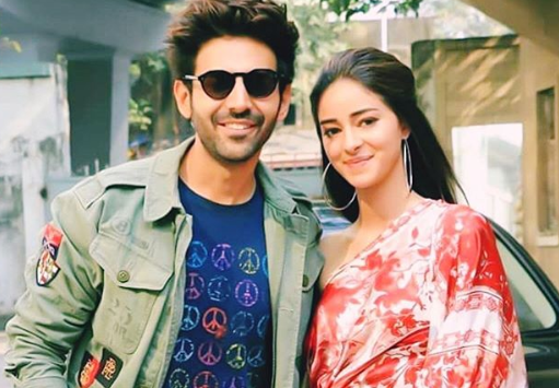Ananya Panday and Kartik Aryan