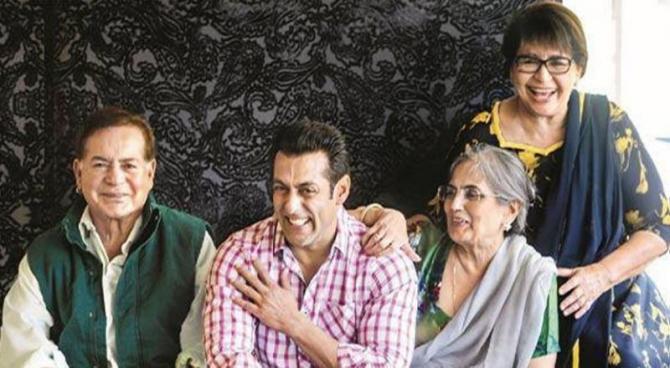 Salman Khan and Salim Khan