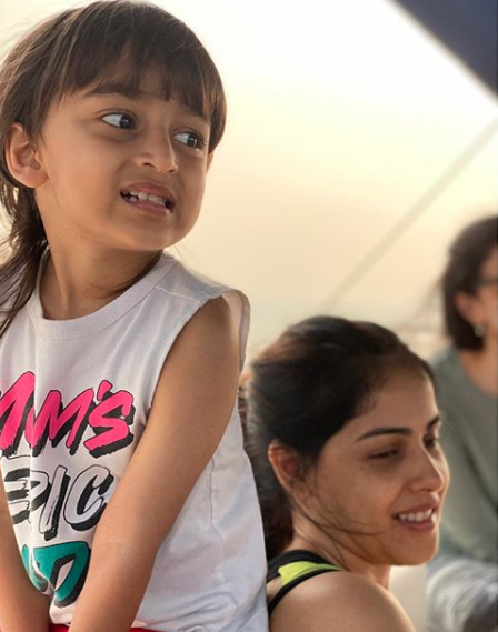 Genelia Deshmukh and Rahyl Deshmukh