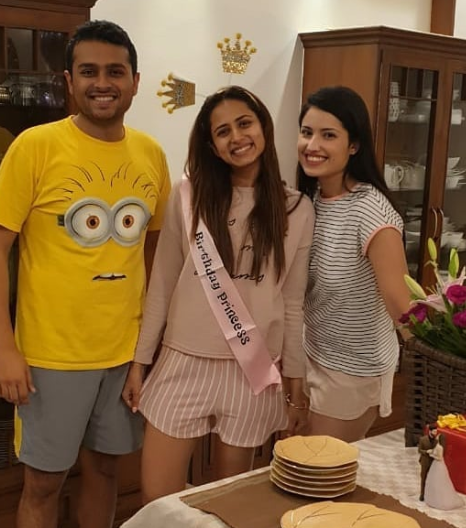 Sargun Mehta and Charu Mehta