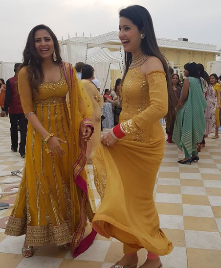 Sargun Mehta and Charu Mehta