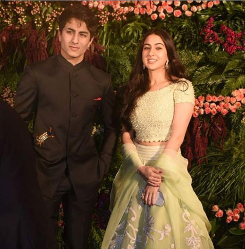 Sara Ali Khan and Ibrahim Ali Khan