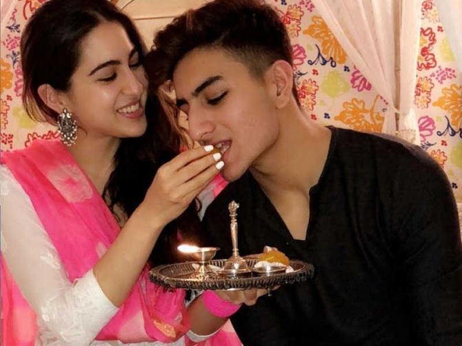 Sara Ali Khan and Ibrahim Ali Khan