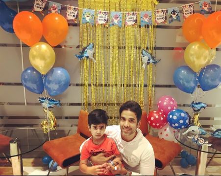 Tusshar Kapoor and Son
