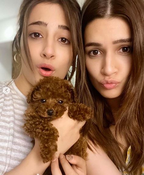 Kriti Sanon and Nupur Sanon