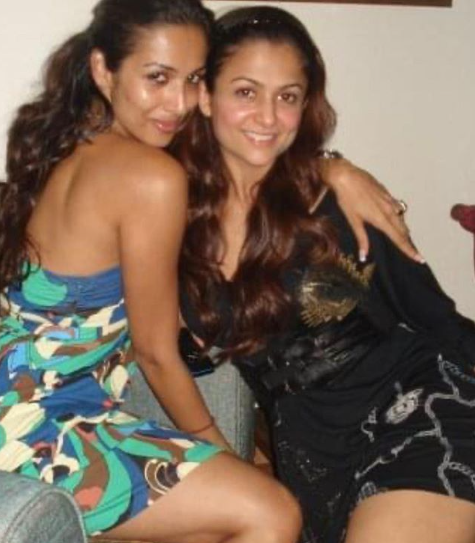 Malaika Arora and Amrita Arora