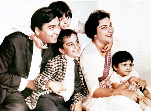 Sunil Dutt Nargis kids Sanjay Namrata Priya