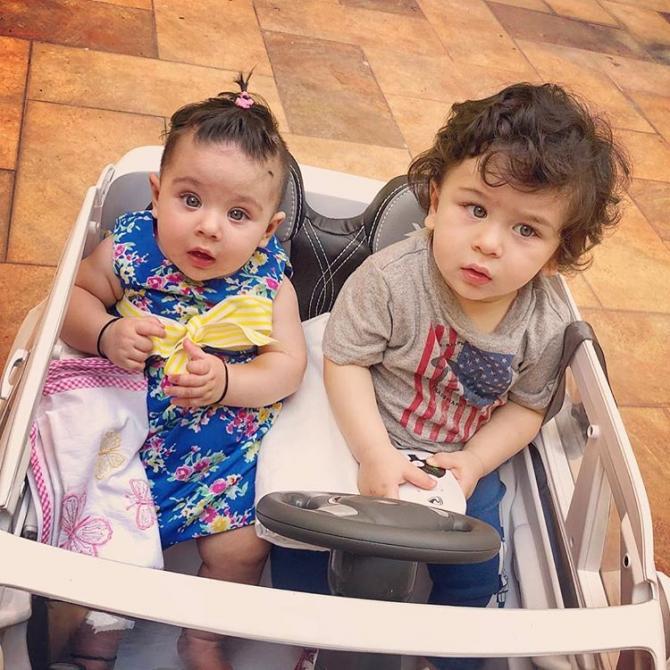 Inaaya Naumi Kemmu and Taimur Ali Khan