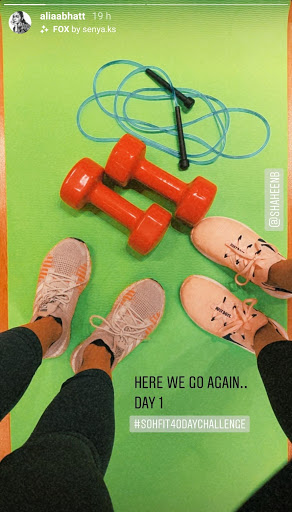 Alia Bhatt and Shaheen Bhatt