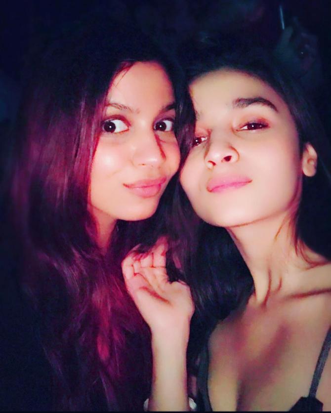 Alia Bhatt and Shaheen Bhatt