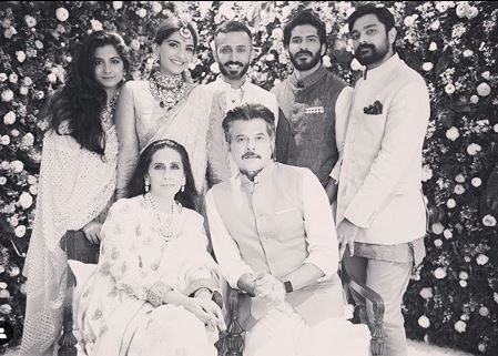 Sonam Kapoor Anand Ahuja Family