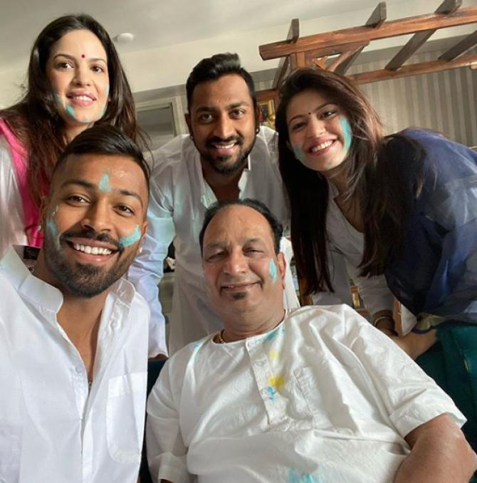 Hardik Pandya and Natasa Stankovic