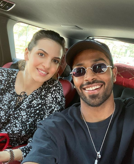 Hardik Pandya and Natasa Stankovic