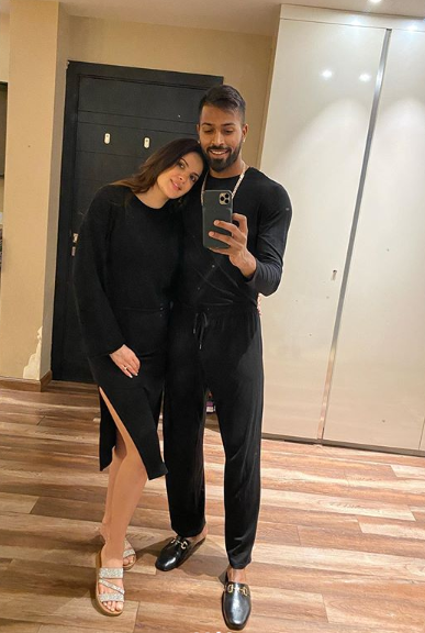 Hardik Pandya and Natasa Stankovic