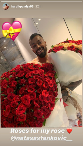 Hardik Pandya and Natasa Stankovic