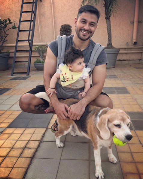 Kunal Kemmu and Inaaya Naumi Kemmu