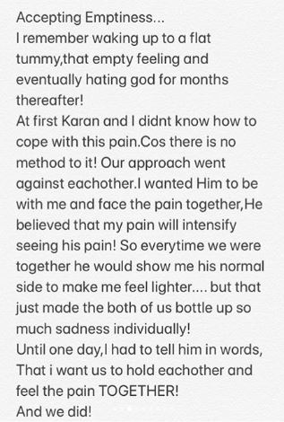 Ankita Bhargava Miscarriage