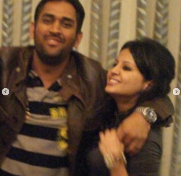 Mahi and Sakshi