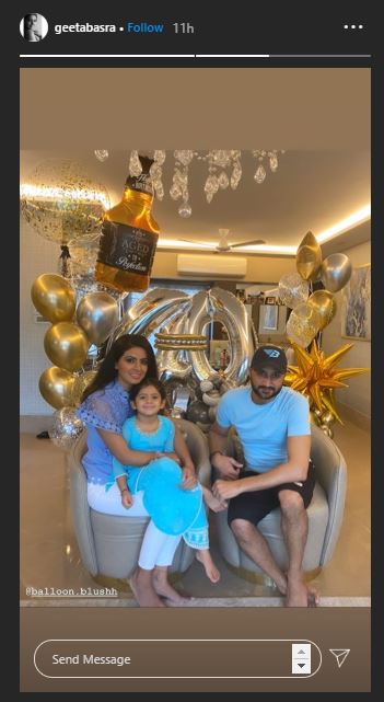 Geeta Basra Harbhajan Singh