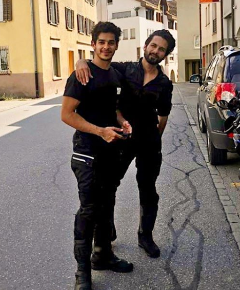 Shahid Kapoor and Ishaan Khattar