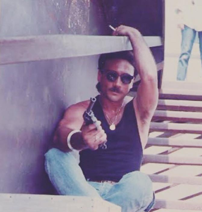 Tiger Shroff and Jackie Shroff