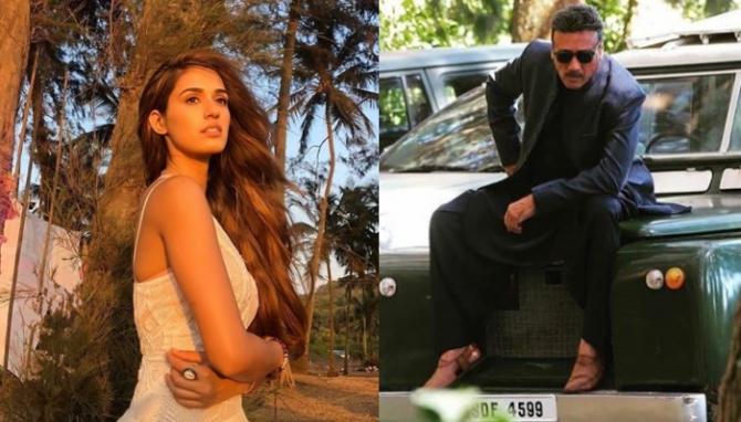 Disha Patani and Jackie Shroff