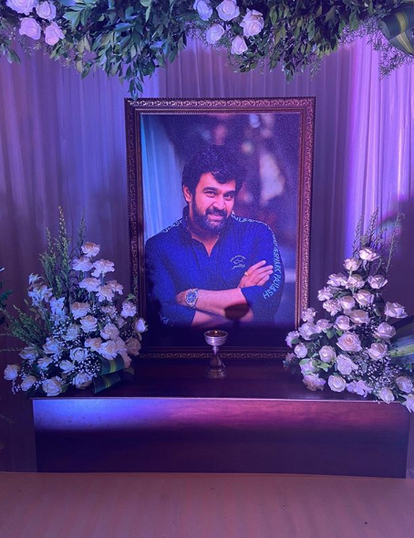 Chiranjeev Sarja and Meghna Sarja