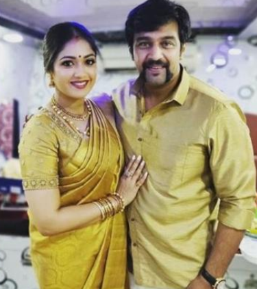 Chiranjeev Sarja and Meghna Sarja