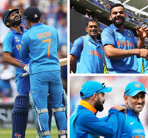 Virat Kohli and MS Dhoni