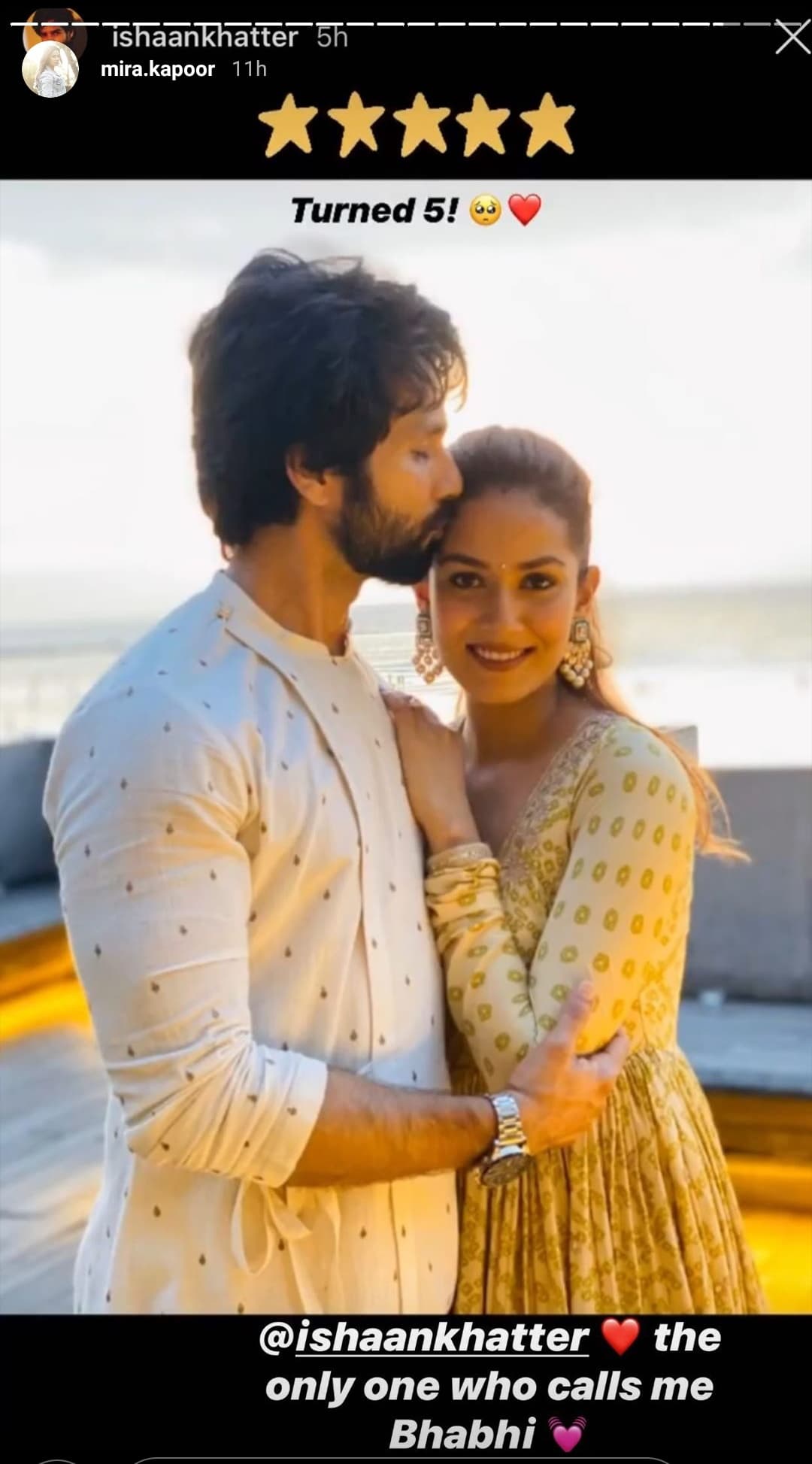 Shahid Kapoor and Mira Rajput Kapoor