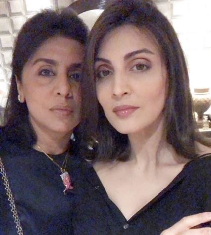 Neetu Kapoor and Riddhima Kapoor