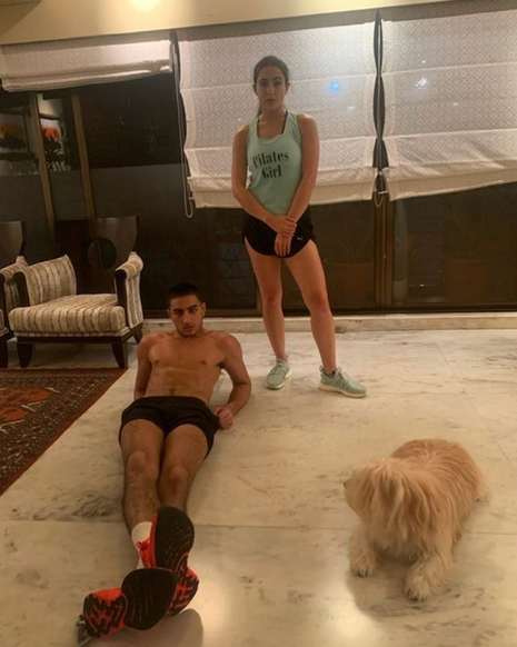 Sara Ali Khan and Ibrahim Ali Khan