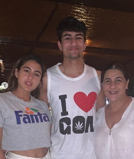 Sara Ali Khan and Ibrahim Ali Khan