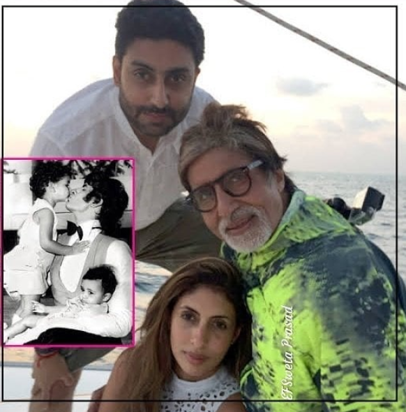 Amitabh Bachchan and Abhishek Bachchan