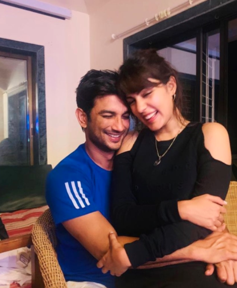 Sushant Singh Rajput and Rhea Chakraborty