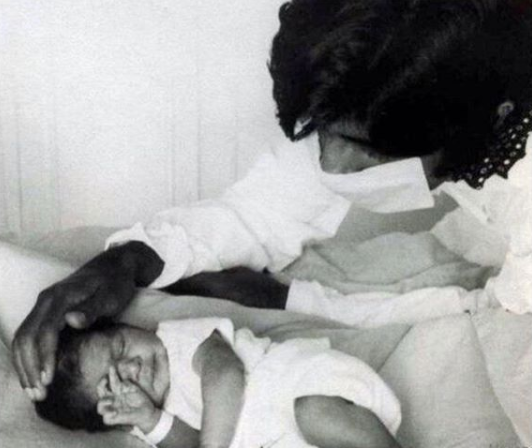 Shweta Bachchan and Big B