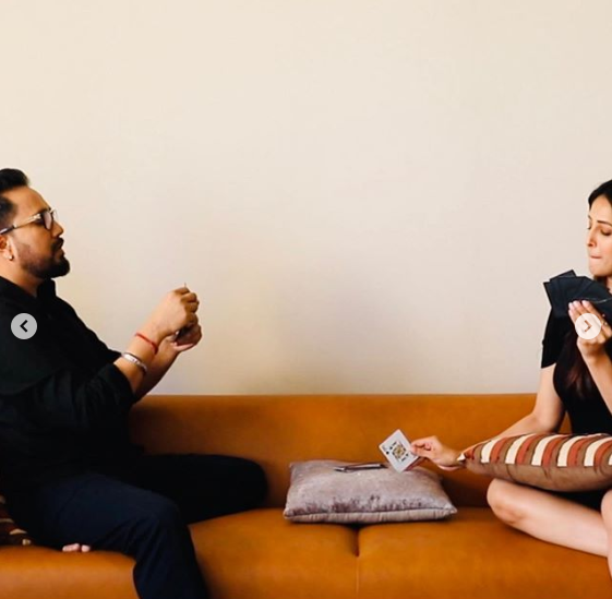 Mika Singh and Chahatt Khanna