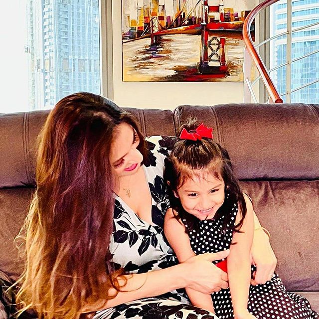 Dimpy Ganguly Roy and Reanna Roy