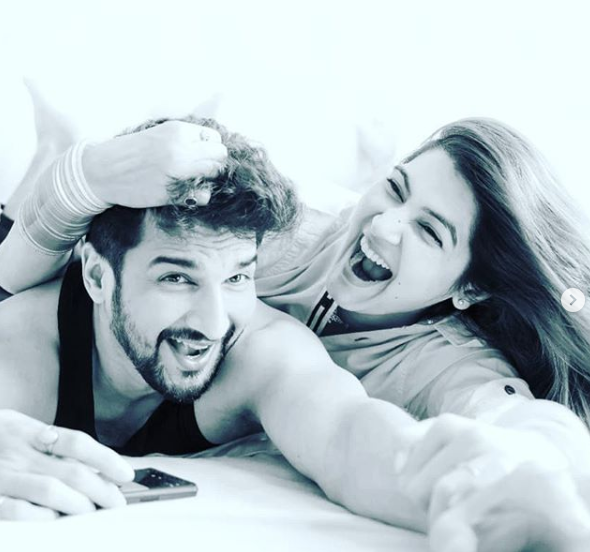 Manish Raisinghan and Sangeita Chauhan