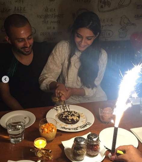 Anand Ahuja and Sonam Kapoor Ahuja