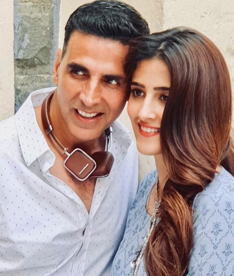 Nupur Sanon and Akshay Kumar